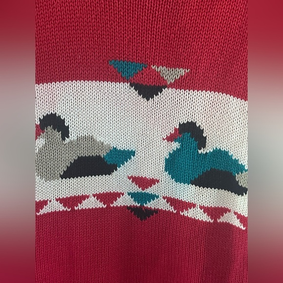 Pringle of Scotland Chunky Knit Graphic Duck Sweater - Picture 3 of 5